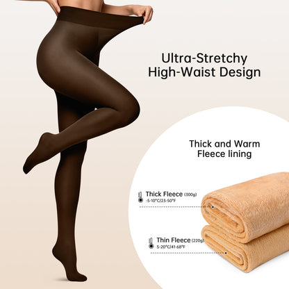 Flawless Illusion Fleece Lined Tights