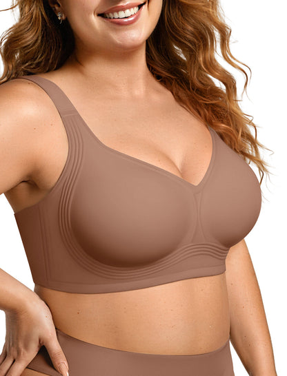 Jelly Bra Plus Size Supportive Seamless Bras