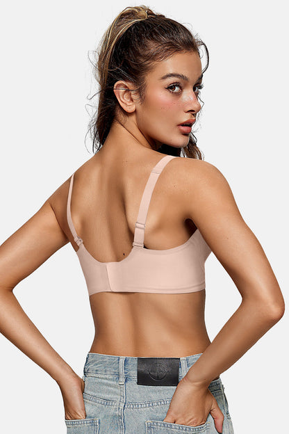 Deep V Jelly Bra No Underwire